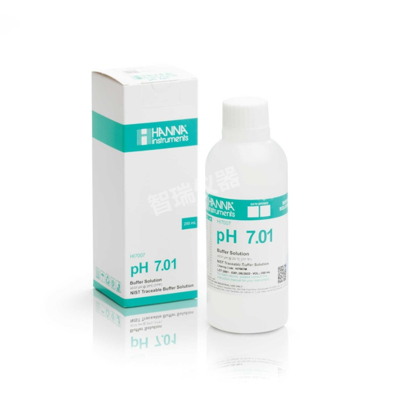 HANNAHI7007M 酸度【7.01 pH】标准缓冲液 230 mL