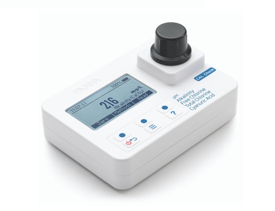 HANNAHI97104酸度-余氯-总氯-碱度-氰尿酸便携式光度计