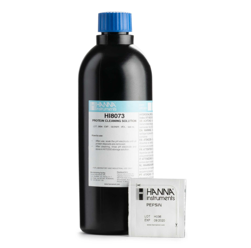 HANNAHI8073L FDA认证蛋白质电极清洗液