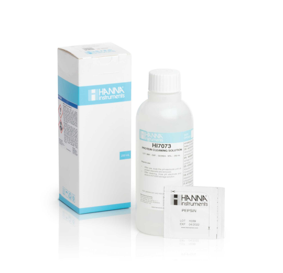 HANNAHI7073M 蛋白质电极清洗液 250ml
