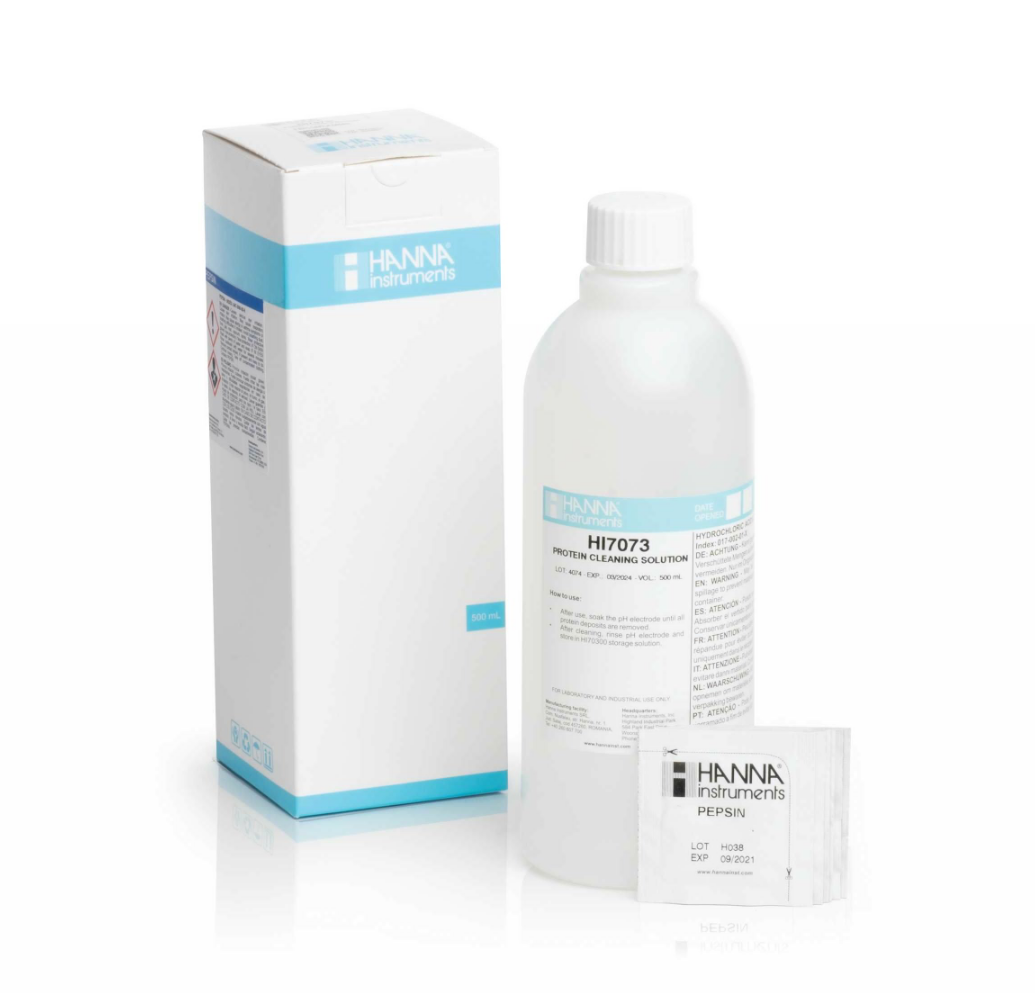 HANNAHI7073L 蛋白质电极清洗液 500ml