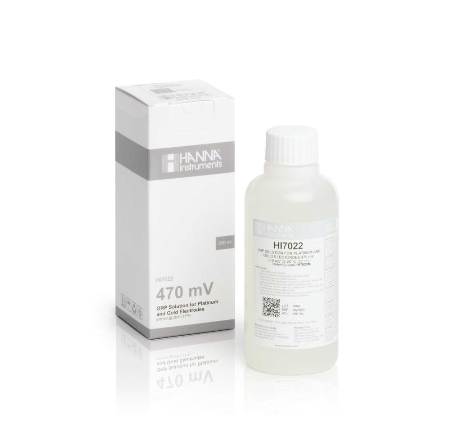 HANNAHI7022M 氧化还原【470 mV】标准缓冲液 230ml