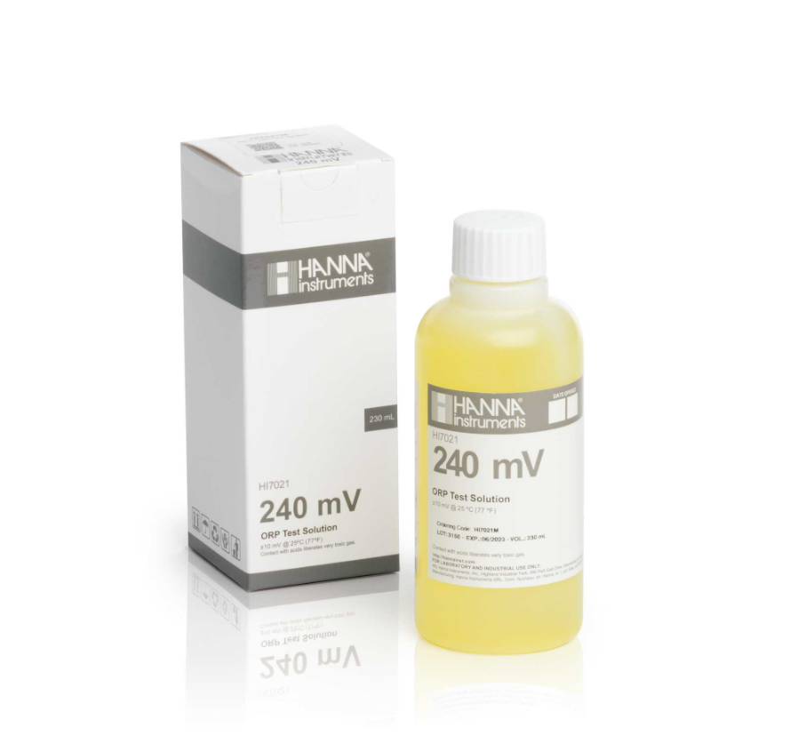 HANNAHI7021M 氧化还原【240 mV】标准缓冲液 230ml