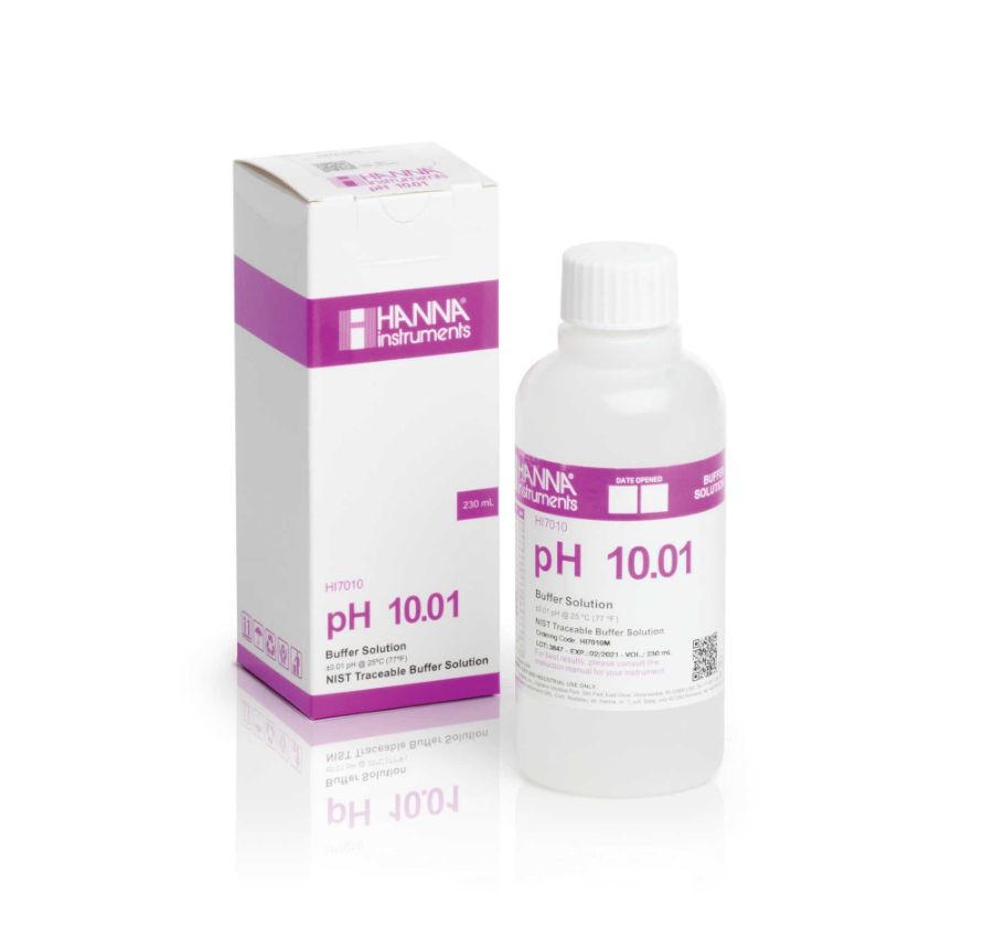 HANNAHI7010M 酸度【10.01 pH】标准缓冲液 230ml