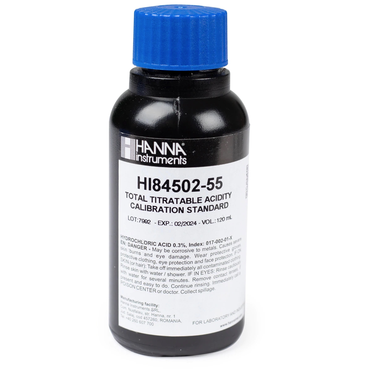 HANNAHI84502-55 专用总酸度微型滴定仪泵校准标准液