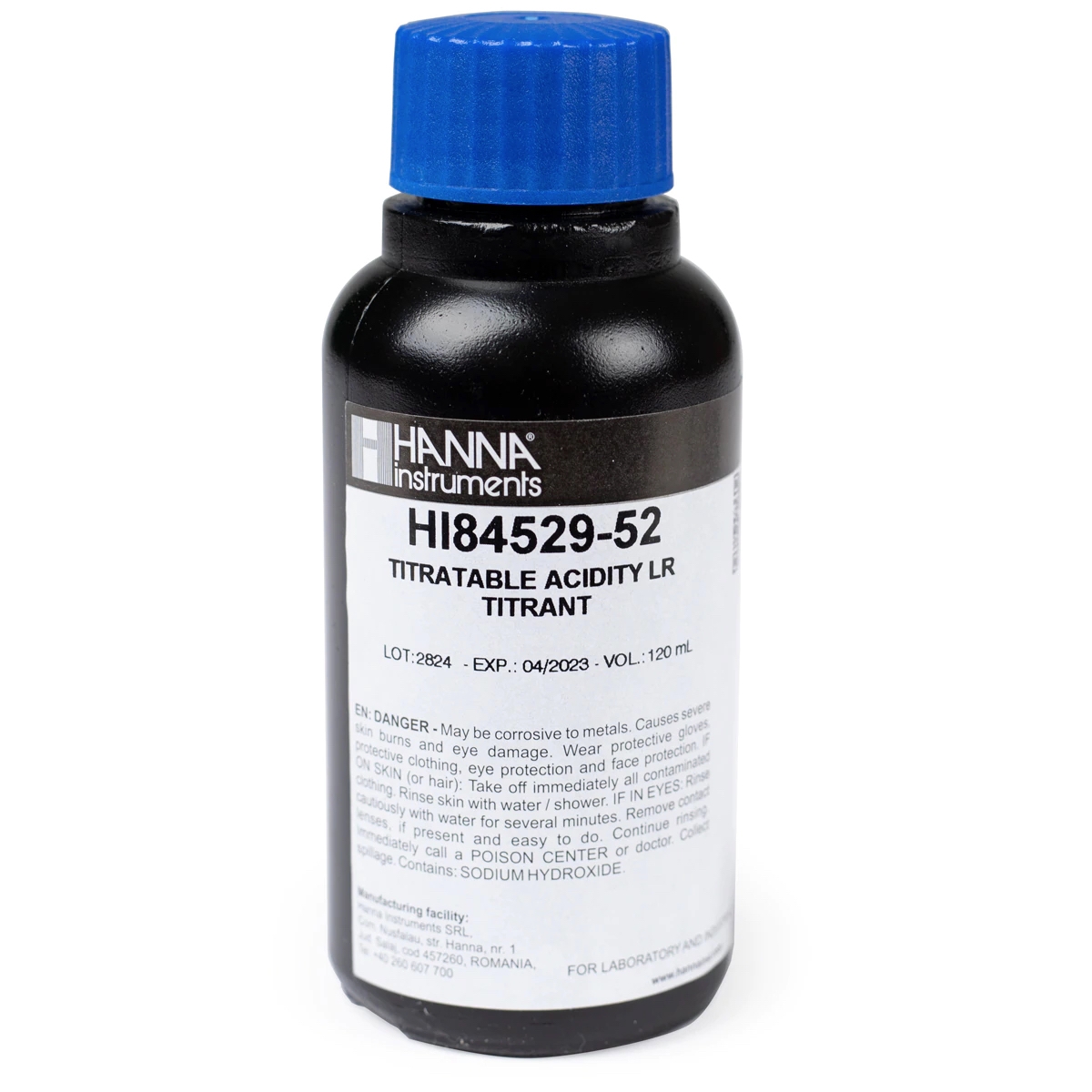 HANNAHI84529-52 专用可滴定酸度的低范围【LR50】滴定试剂