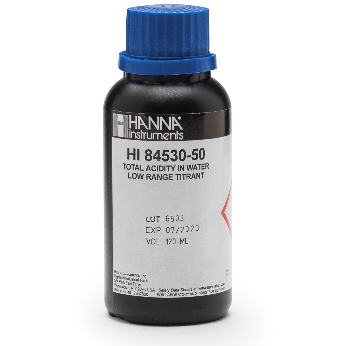 HANNAHI84530-50 专用可滴定酸度的低范围滴定试剂