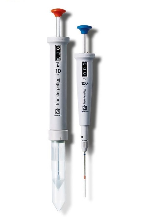 brand外置活塞式移液器 Transferpettor, 数字可调型, DE-M