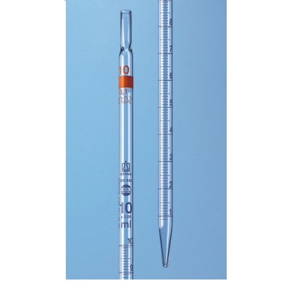 brand刻度移液管, BLAUBRAND®, 等级 AS, 型号 2, DE-M