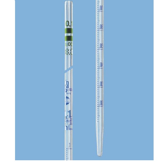 brand刻度移液管, BLAUBRAND®, 等级 A, 浇注型, AR-GLAS®, DE-M