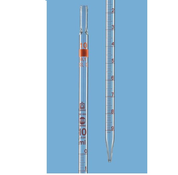 brand刻度移液管, BLAUBRAND® ETERNA, 等级 AS, 型号 3, AR-GLAS®, DE-M