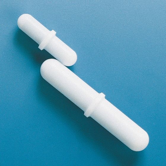 brand磁力搅拌子, 圆柱形，带中心环, PTFE