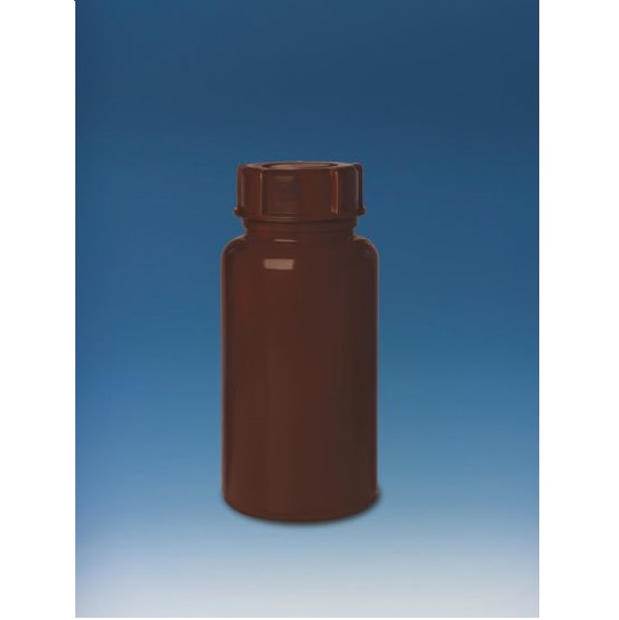 brand试剂瓶, PE-LD, 宽颈, 棕色