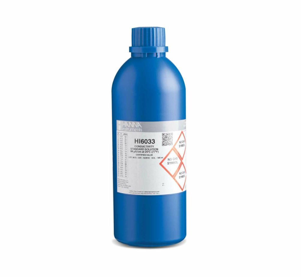 HANNAHI6033 电导率EC【84 uS/cm 】标准缓冲液
