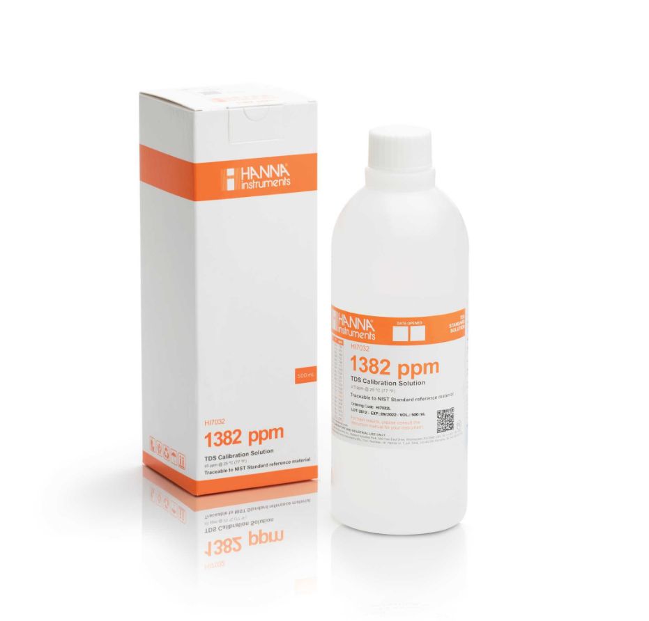 HANNAHI7032L 总固体溶解度TDS【1382 ppm】标准缓冲液