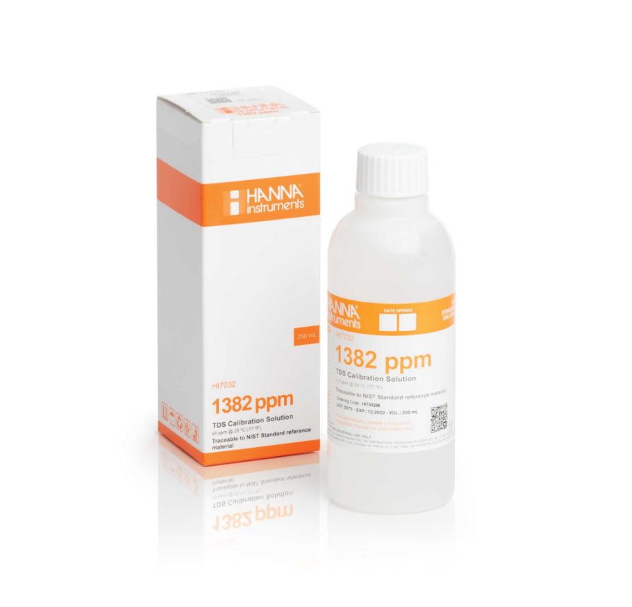 HANNAHI7032M 总固体溶解度TDS【1382 ppm】标准缓冲液