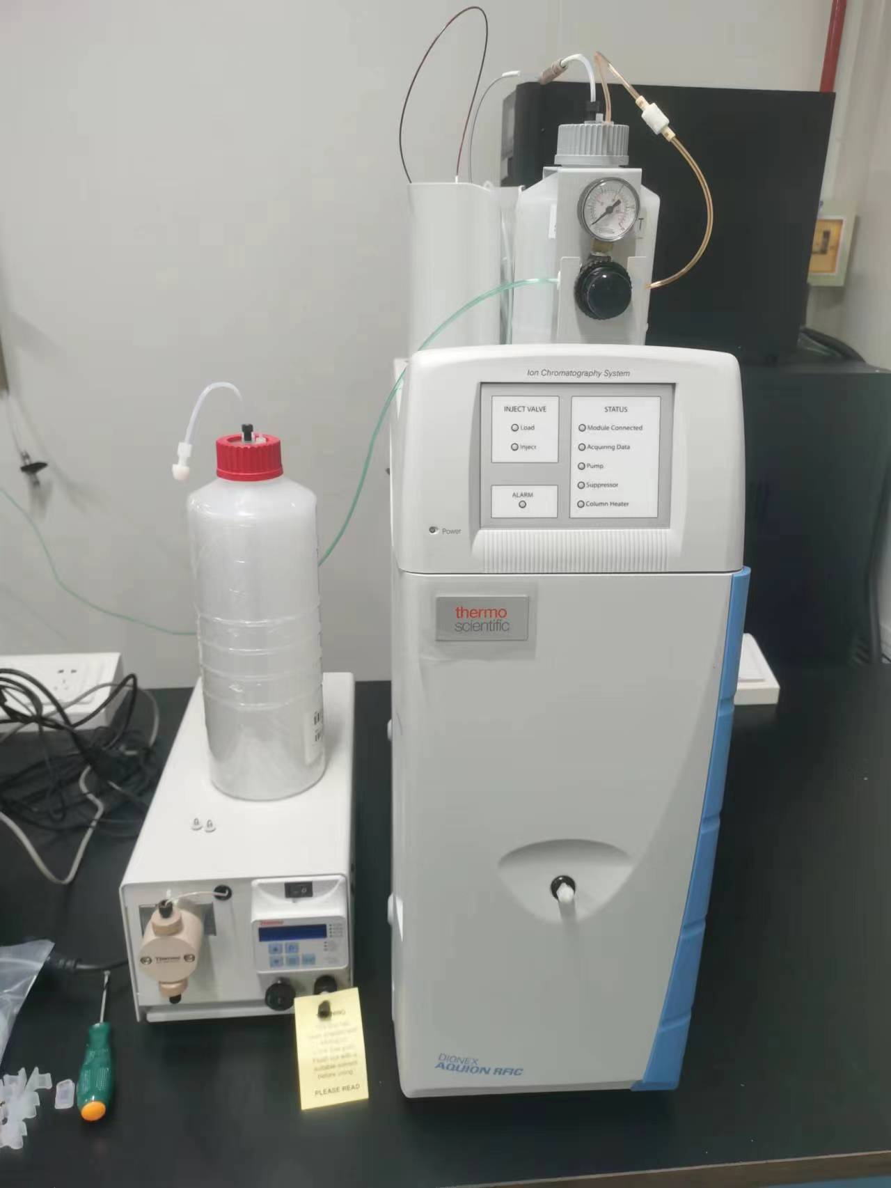 赛默飞dionex离子色谱仪安装成功